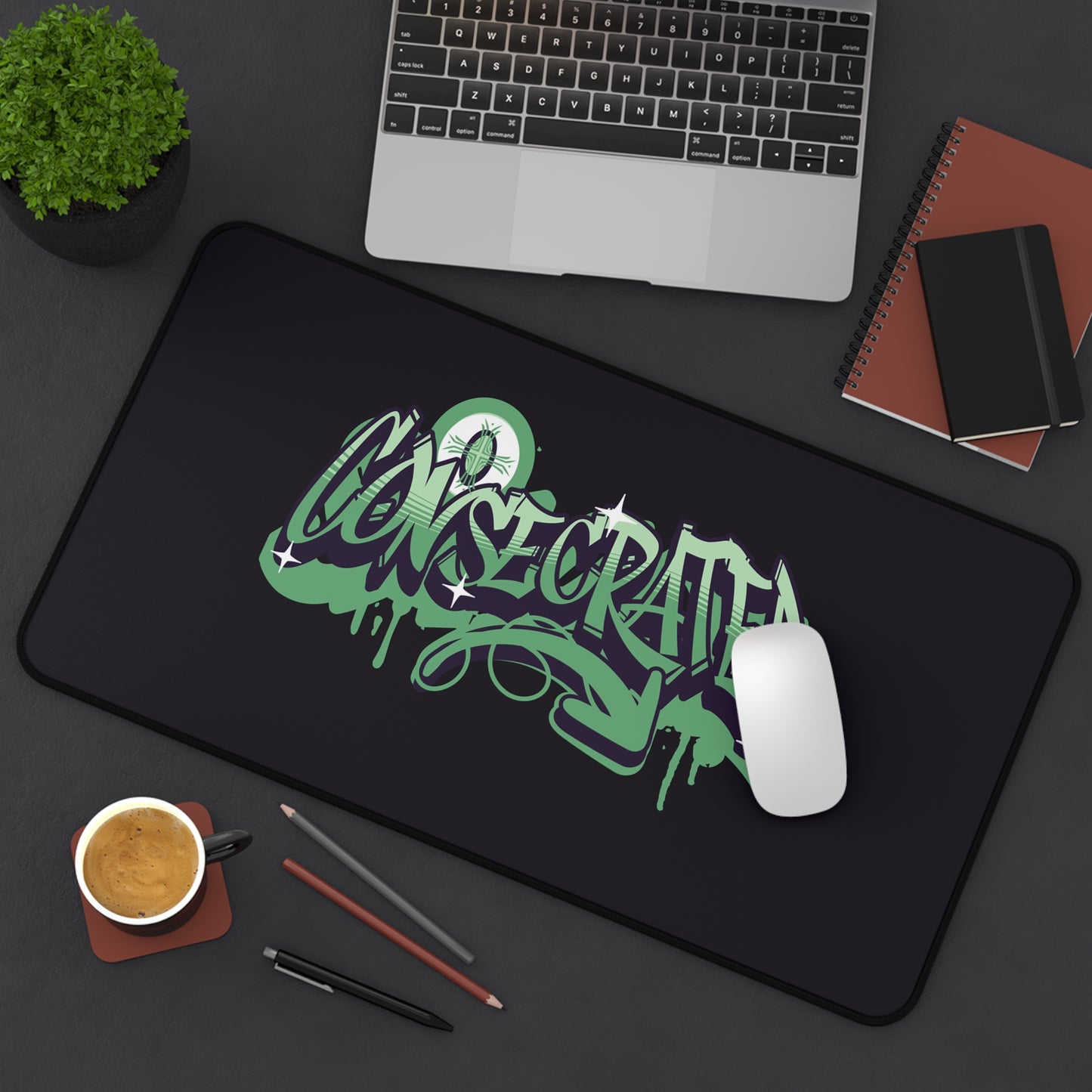 Consecrated Grafitti Mousepad