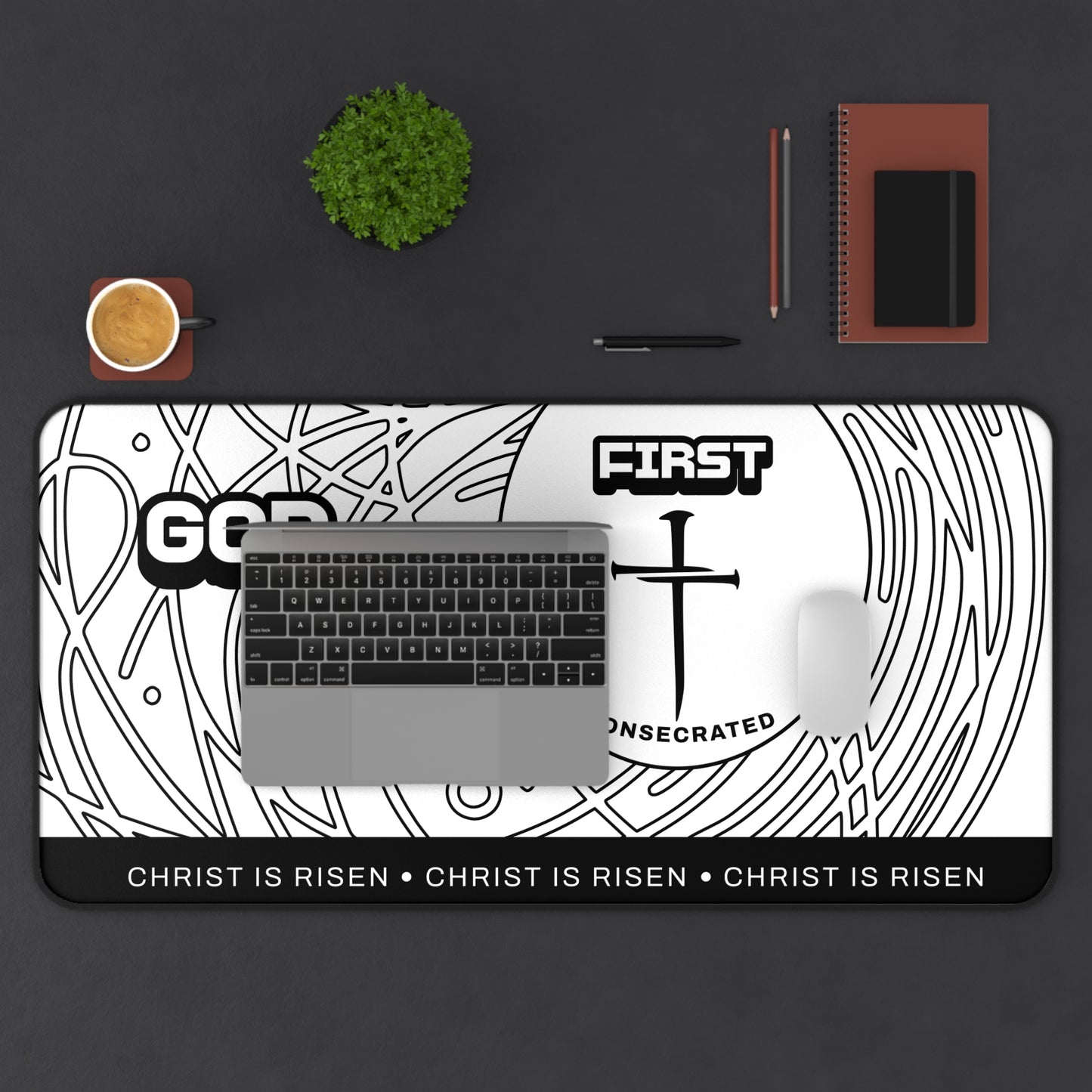 Christ is Risen Mousepad