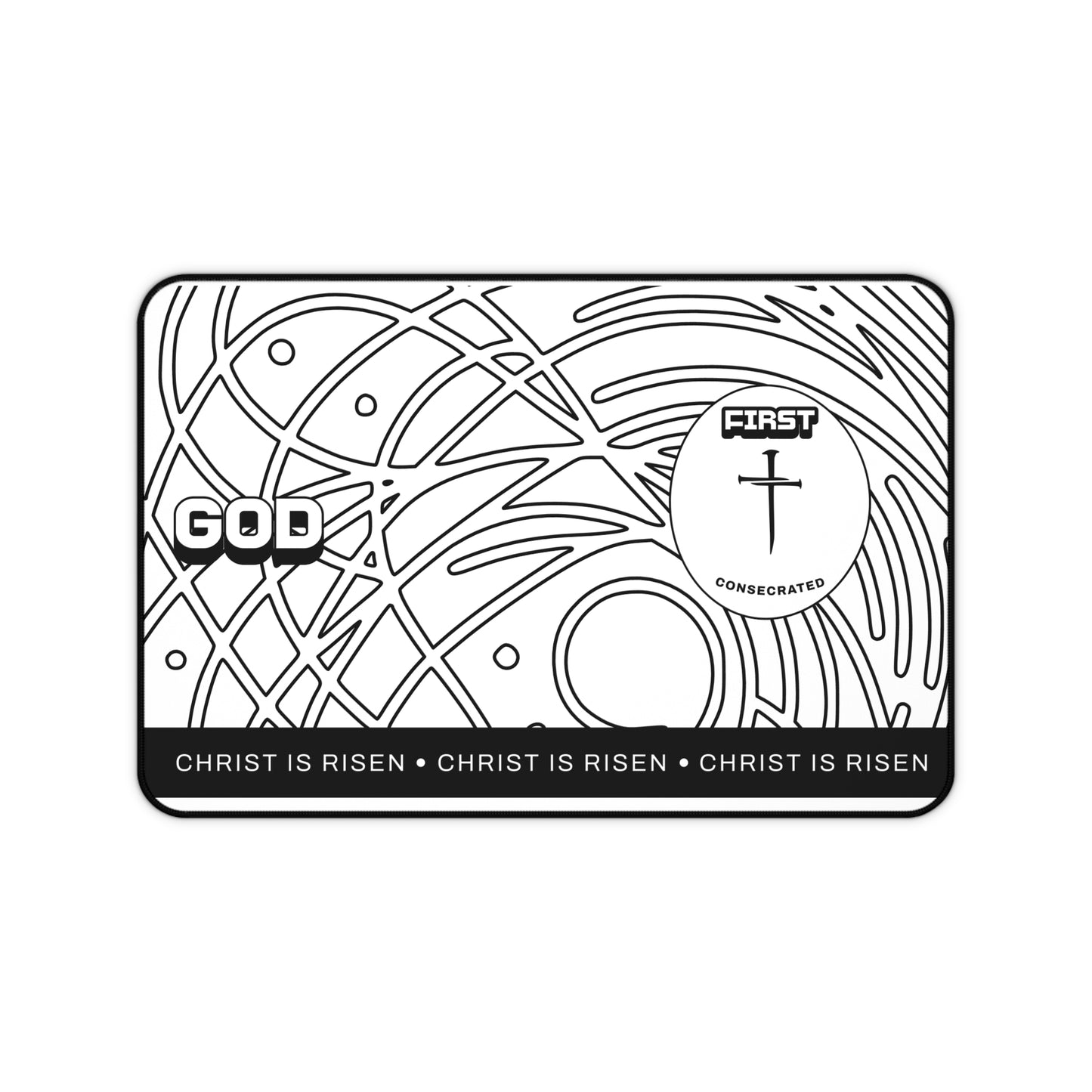 Christ is Risen Mousepad