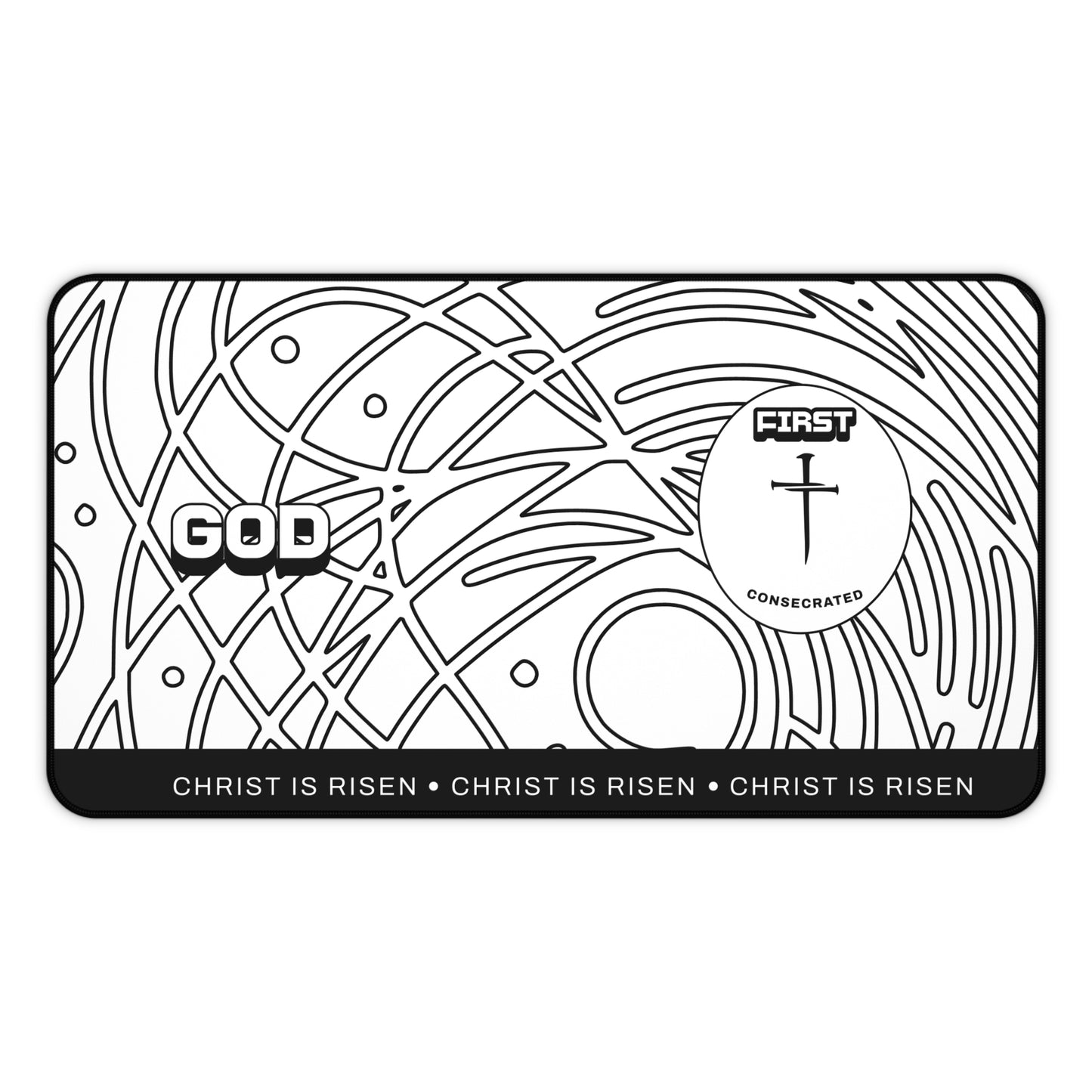 Christ is Risen Mousepad