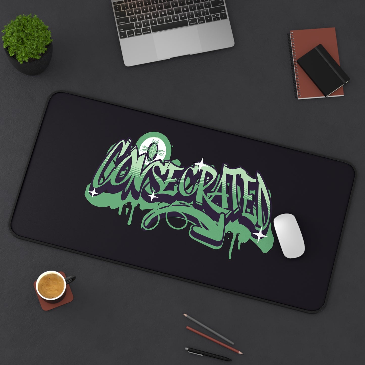 Consecrated Grafitti Mousepad