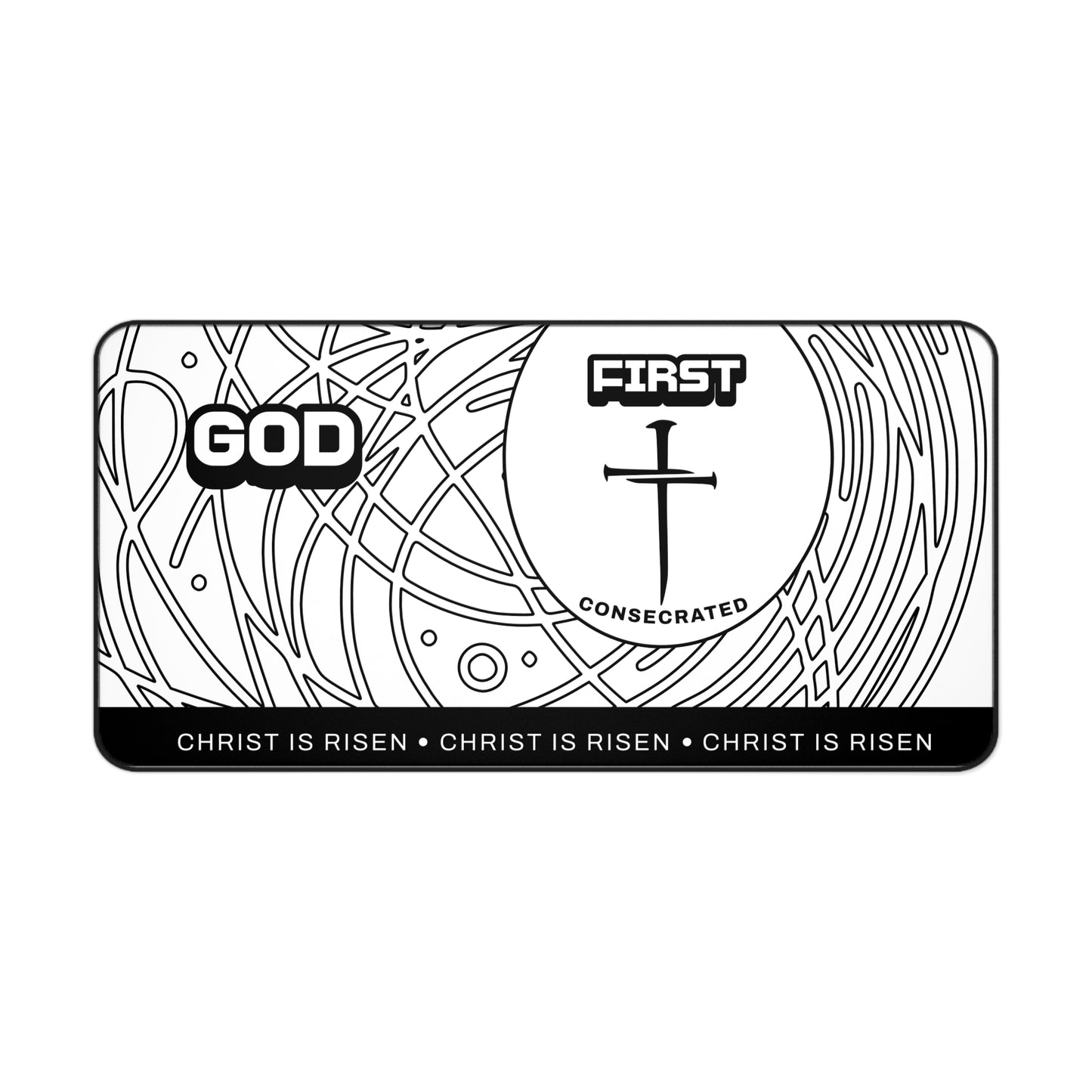 Christ is Risen Mousepad